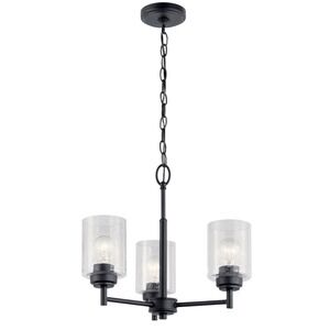 Winslow Mini Chandelier 3-Light in Olde Bronze